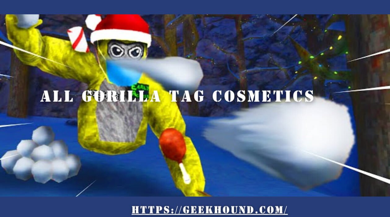 all gorilla tag cosmetics