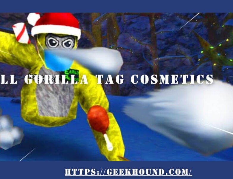 all gorilla tag cosmetics