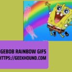 spongebob rainbow gifs