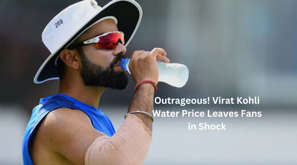 virat kohli water price