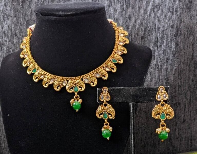 gold plated necklaces jwellery